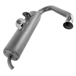 Caltric Exhaust Muffler with Arrester for Yamaha Viking VI