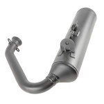Caltric Exhaust Muffler with Arrester for Yamaha Viking VI