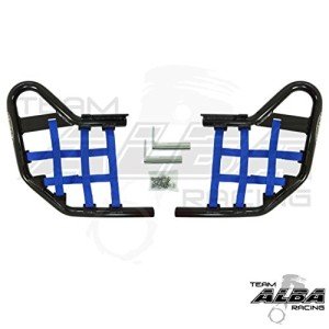 Black and Blue Nerf Bars for Yamaha Raptor
