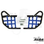 Black and Blue Nerf Bars for Yamaha Raptor