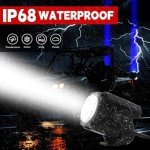 RGBW Whip Lights Kit with Remote & Switch