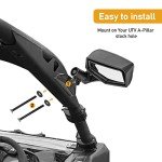 LED Turn Signal Side Mirrors for Can-Am Maverick