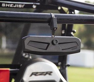 Adjustable UTV Rearview Mirror for 1.5"-2" Roll Cages