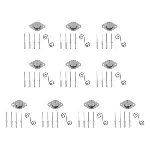 MOTO4U Self Ejecting ATV/UTV Fasteners - 10 Pack