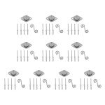 MOTO4U Self Ejecting ATV/UTV Fasteners - 10 Pack