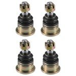 ACROPIX M12x1.25 Left Right Ball Joint Kit Fit for 50cc 70cc 90cc 110cc 125cc 200cc 250cc Quad Dirt Bike ATV Go Kart - Pack of 8
