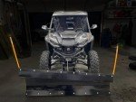 DENALI Pro 72" UTV Snow Plow Kit - Black