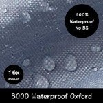 Heavy Duty Waterproof ATV Cover - Reversible Grey/Silver