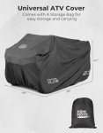KEMIMOTO Waterproof ATV Cover for Outdoor Use