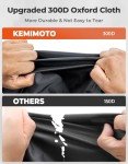 KEMIMOTO Waterproof ATV Cover for Outdoor Use