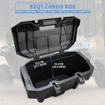 82QT Waterproof Cargo Box for Polaris RZR XP