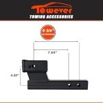 Towever Hitch Extender for ATVs - 2" Receiver