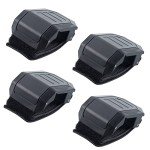 Adjustable UTV Windshield Mounting Clamp Kit - 4PCS