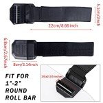 Adjustable UTV Windshield Mounting Clamp Kit - 4PCS