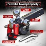 5-in-1 Trailer Hitch with Rotatable Tow Shackle