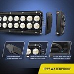 Nilight 42" Curved 240W LED Light Bar Kit