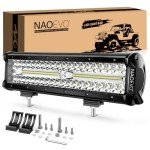 NAOEVO 12" 300W LED Light Bar for Offroad