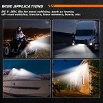 Zmoon 12-Inch 264W LED Light Bar for ATVs