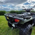 ECOTRIC Black Brush Guard for Polaris Sportsman