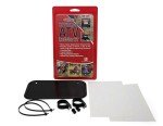 Hardline Products 2342 ATV License Plate Kit, Black Aluminum