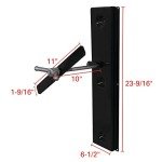 Extreme Max Universal Wall-Mount Tire Carrier