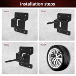 Spare Tire Wall Mount Bracket for Trailers