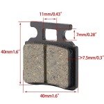 WOOSTAR Disc Brake Pads for Dirt Bikes & ATVs