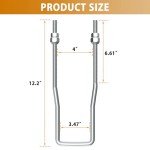 Side Mount Spare Tire Carrier for Trailers