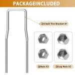 Side Mount Spare Tire Carrier for Trailers