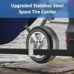 GADFISH Stainless Steel Spare Tire Carrier Bracket