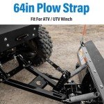 64" Heavy Duty ATV/UTV Snow Plow Strap