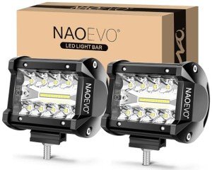 NAOEVO 4-Inch LED Pod Lights for ATV/UTV