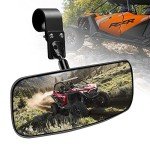 RZR Rear View Mirror for 1.75"-2" Roll Bar