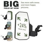 Adjustable Side Mirrors for Polaris Ranger & UTVs