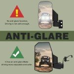 Adjustable Side Mirrors for Polaris Ranger & UTVs