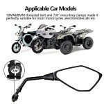 Universal ATV Rearview Mirror for 7/8" Handlebars