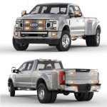 8-Pcs LED Emergency Strobe Grille Lights Set