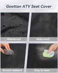 Goottan Waterproof ATV Seat Cover for Polaris