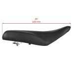 Caltric Black Seat for Honda TRX350 Rancher