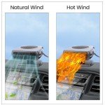 24V Portable Car Heater and Defroster Fan