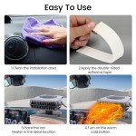 24V Portable Car Heater and Defroster Fan
