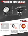 LED Dual Color Trailer Marker Lights, 10 Pcs