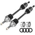 Honda ATV CV Axle Shaft with Wheel Bearing