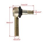 WOOSTAR Right Hand Tie Rod End for ATVs