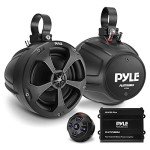 Pyle 5.25" Water Resistant Speaker with Bluetooth