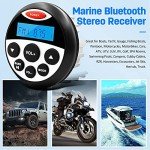Bluetooth Marine Stereo Receiver for ATV & Boats