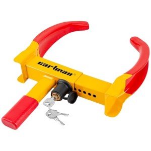 Heavy Duty Adjustable Trailer Wheel Lock Clamp
