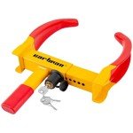 Heavy Duty Adjustable Trailer Wheel Lock Clamp