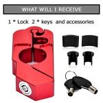 PSLER Handlebar Lock for Motorcycles and ATVs