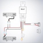 Nilight LED Light Bar Wiring Harness Kit 12V